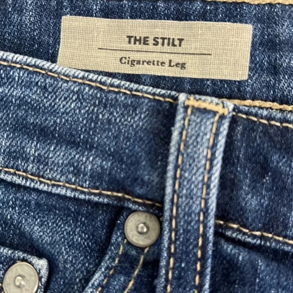 AG Adriano Goldschmied The Stilt Cigarette Leg Jeans - Size 29R - Picture 6 of 9